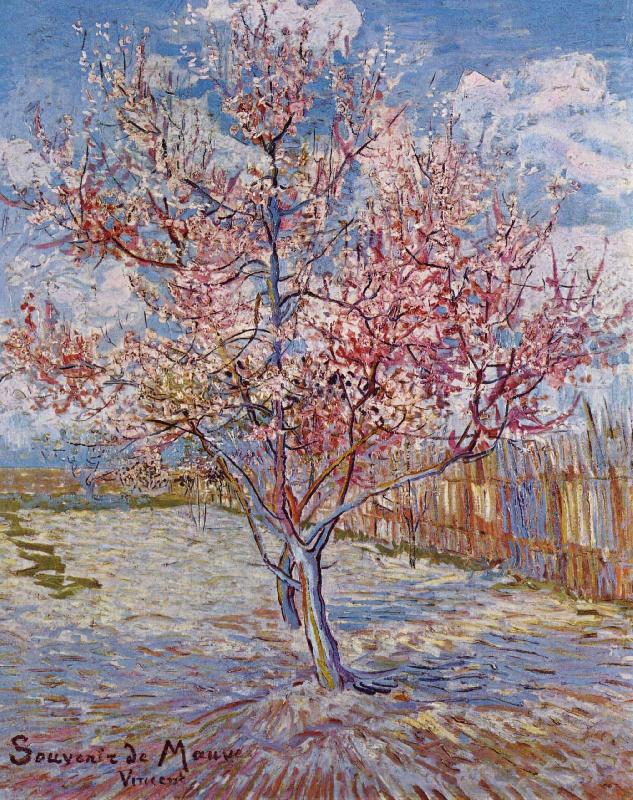 Vincent Van Gogh Flowering Orchards china oil painting image